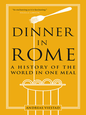 cover image of Dinner in Rome